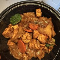 Pad see ew + double tofu   at Thai Food Connection in Manchester