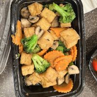 Veggies and tofu  at Thai Food Connection in Manchester
