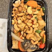 Vegan cashew veggies  at Thai Food Connection in Manchester
