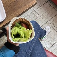 Their wrap. You’d think it’s small but it fills you!   at Çiğköfteci Sırrı Usta in Istanbul