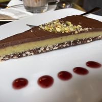 Pistachio cake  at Kavarna U Stefanika in Cesky Tesin