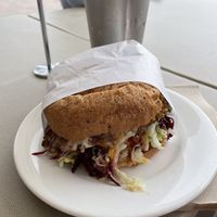   at Pilgrims Vegetarian Cafe in Milton