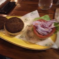 Beyond burger 2 patties included at Coco Loco in Playa Flamingo