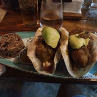 Cauliflower tacos at Coco Loco in Playa Flamingo