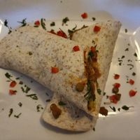 Special of the day. Vegan burrito. at Barca in Bucharest