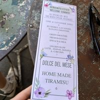 Menu June 2025  at Rivarno Café in Florence