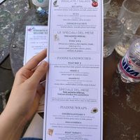 Menu June 2025  at Rivarno Café in Florence