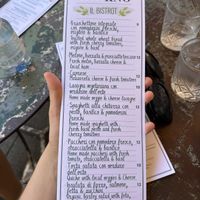 Menu June 2025  at Rivarno Café in Florence