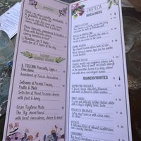 Menu June 2025  at Rivarno Café in Florence