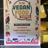 PETA Vegan Food Award Winner! #Veganuary at Tart Modern in North West London