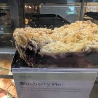 Blueberry pie at Espresso House - Kongens Nytorv in Copenhagen