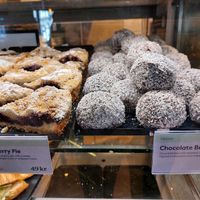 Pie & chocolate ball at Espresso House - Kongens Nytorv in Copenhagen