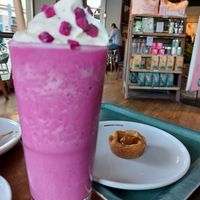 Vegan pink at Espresso House - Kongens Nytorv in Copenhagen