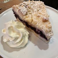 Blueberry cake - 7€  at Espresso House - Kongens Nytorv in Copenhagen