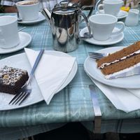 Chocolate brownie  at Pencil Cottage in Shanklin