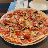 Sausage Flatbread at Rad Radish in San Francisco