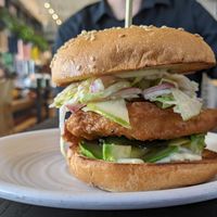 The Vird sandwich with added avocado at Rad Radish in San Francisco