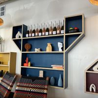 Interior decor   at Rad Radish in San Francisco