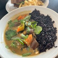 Spicy Curry Bowl- really hearty and well developed flavor  at Rad Radish in San Francisco