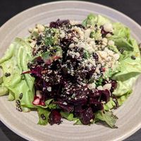 Beet poke salad at Rad Radish in San Francisco