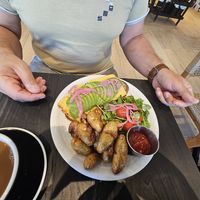Avocado toast and potato breakfast at Rad Radish in San Francisco