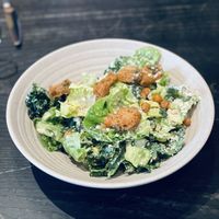 Kale caesar saladd  at Rad Radish in San Francisco