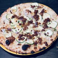 Squash pizzaa  at Rad Radish in San Francisco