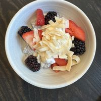 Chia puddingg  at Rad Radish in San Francisco