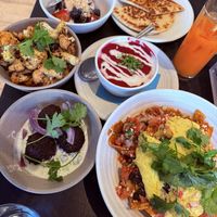 all the amazing food. borscht was also on pointt  at Rad Radish in San Francisco