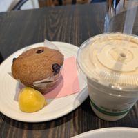 Milkshake and muffin at Rad Radish in San Francisco