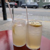 Sparkling lavender lemonade at Rad Radish in San Francisco
