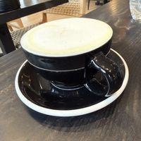 Matcha latte   at Rad Radish in San Francisco