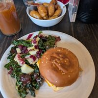 Breakfast sandwich at Rad Radish in San Francisco