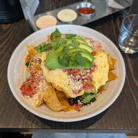 Chilaquiles at Rad Radish in San Francisco