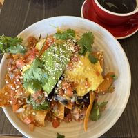 Chilaquiles  at Rad Radish in San Francisco