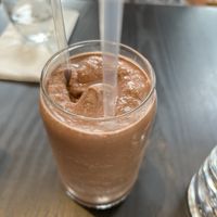 Chocolate vegan shake.   at Rad Radish in San Francisco