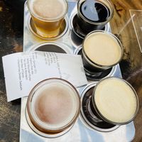 Beer flight  at Big Island Brewhaus in Waimea