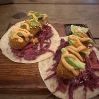 Tofu tacos at Food & Friends in Puerto Escondido