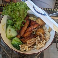 Penang noodle at Baan Ghu Lhao in Trang