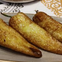 Fried peppers at Balsamico in Ioannina