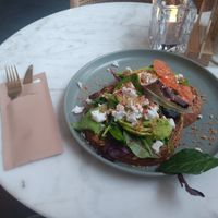 vegan avocado toast at The Bakery Leeuwarden in Leeuwarden