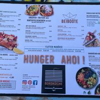 New Menu (2023)  at Taparazzi Restaurant Prerow in Prerow