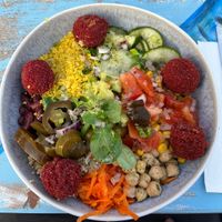 Falafel Bowl  at Taparazzi Restaurant Prerow in Prerow