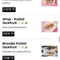 Vegan options  at Tito Alkmaar in Alkmaar