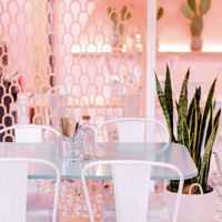 Indoor seating  at Hail Mary in Burleigh Heads