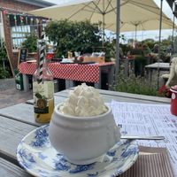 Schokoladenpudding (vegetarisch)  at Meine Meierei in Norderney