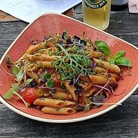vegan Strandnudeln at Weisse Düne in Norderney
