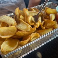 Pommes  at Weisse Düne in Norderney