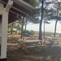 Mesas exterior   at Rosarito Cafe in L Hospitalet De L Infant