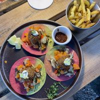 Tacos de falafel  at Rosarito Cafe in L Hospitalet De L Infant